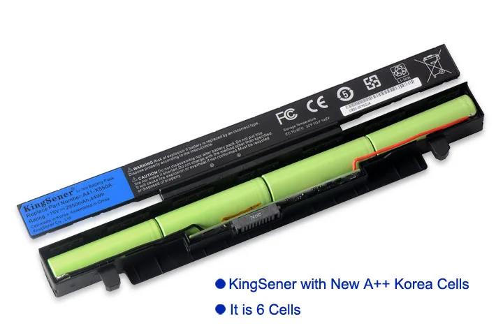 Фотообои Kingsener Аккумулятор для ноутбука Asus X550C X452E X450L X550 A450 A550 F450 R409 R510 X450 F550 F552 K450