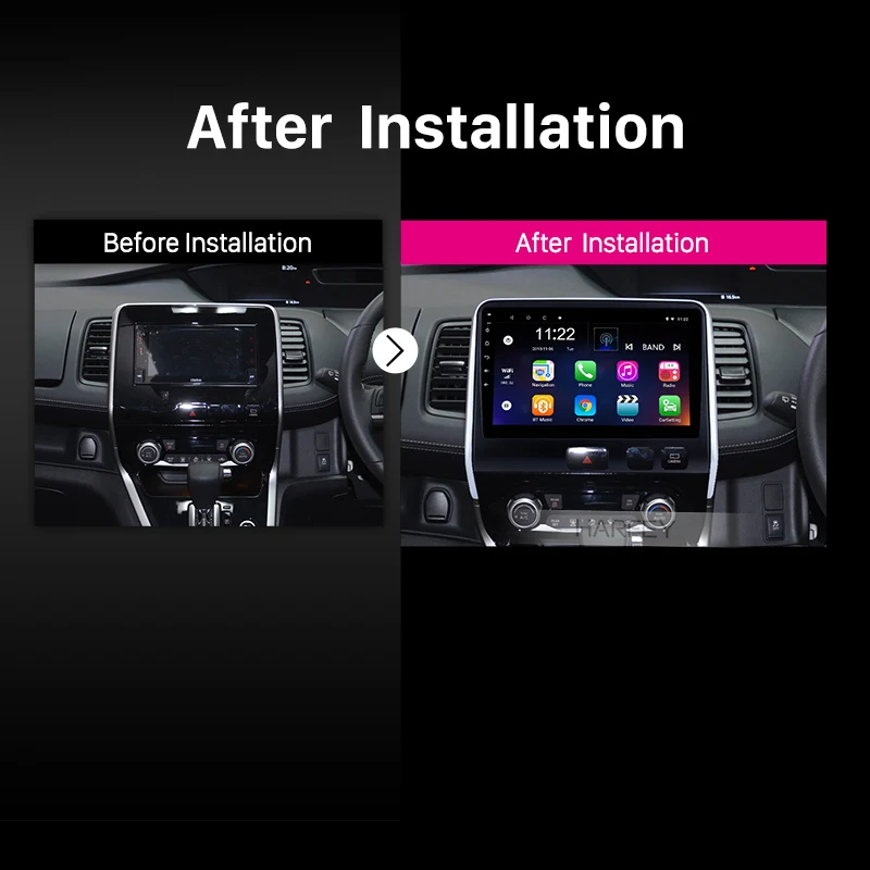Harfey Android 8 1/9 0 автомобильное радио для 2016 2017 2018 Nissan Serena HD сенсорный экран 10 1 дюймов