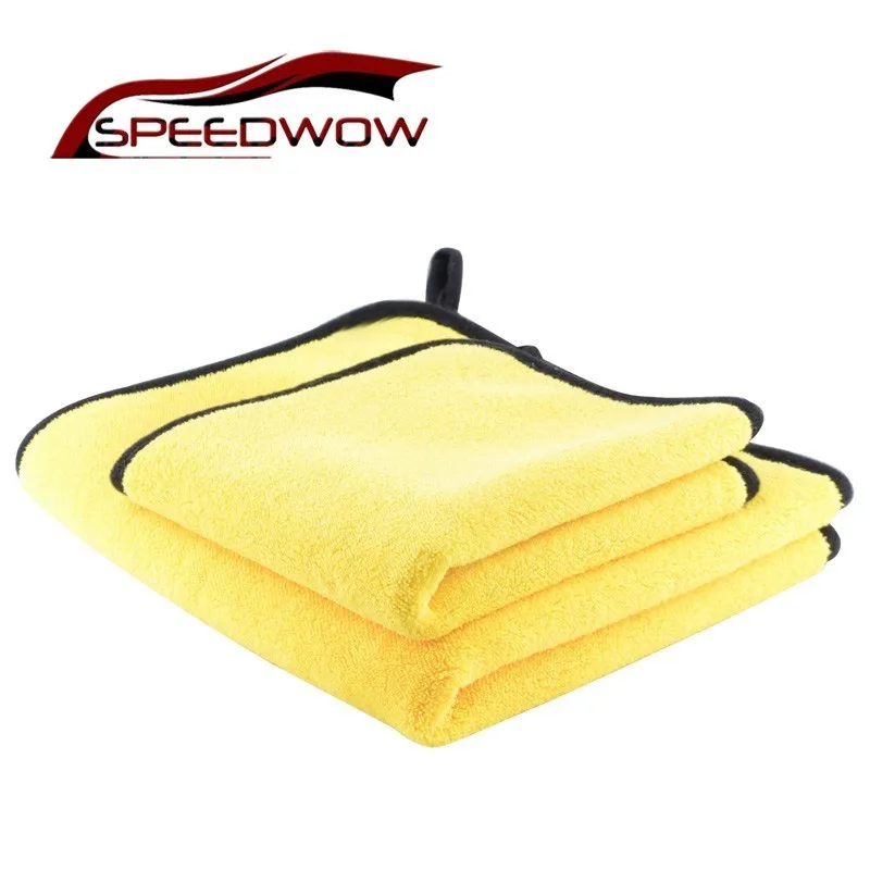 SPEEDWOW 1 шт. микрофибровая стирающаяся салфетка сушка крепкий Толстая плюшевая