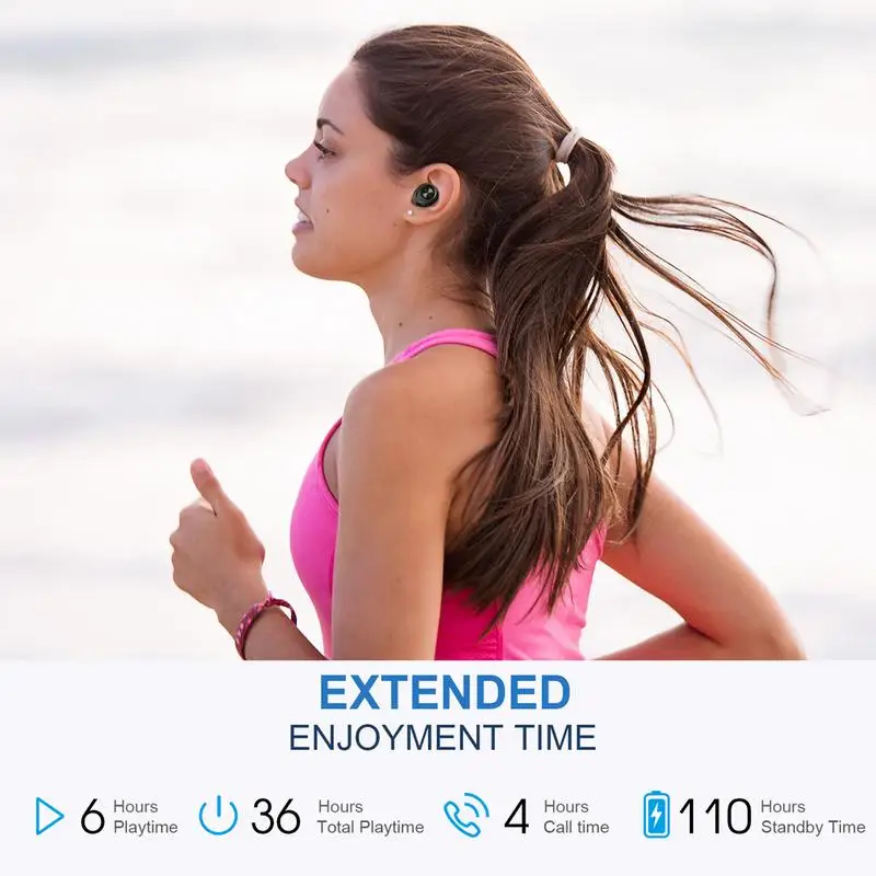 Для ANOMOIBUDS IP010 A TWS 5 0 Bluetooth Наушники Hi Fi 3D стерео беспроводные наушники с глубоким
