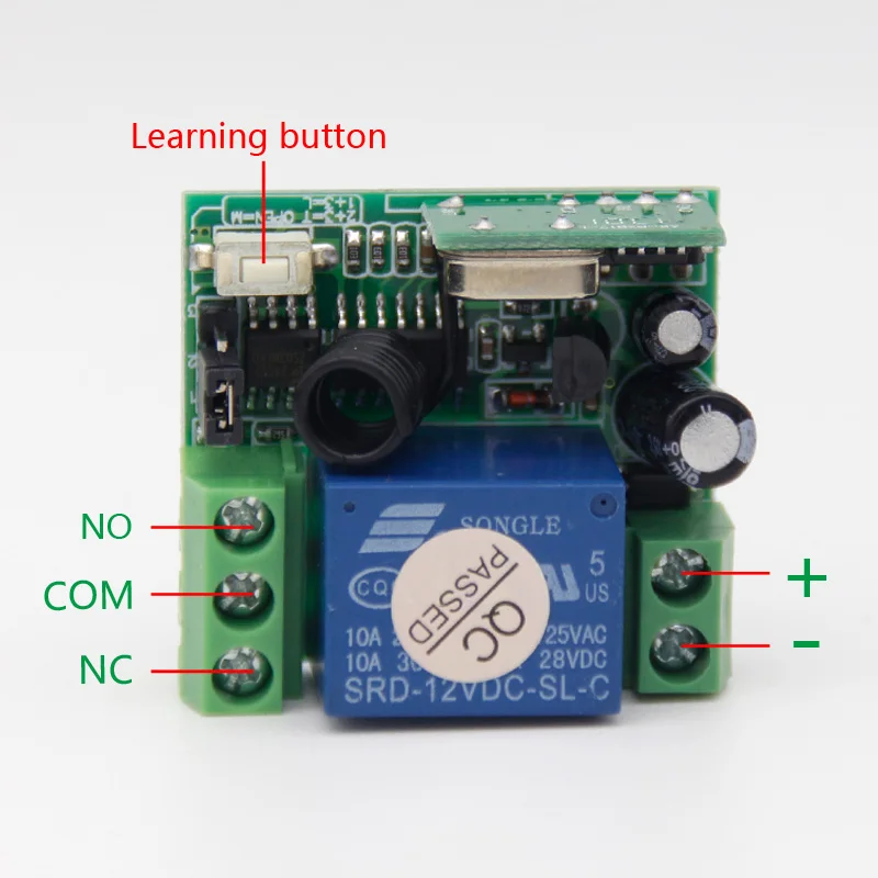 433 МГц Универсальный беспроводной пульт дистанционного управления