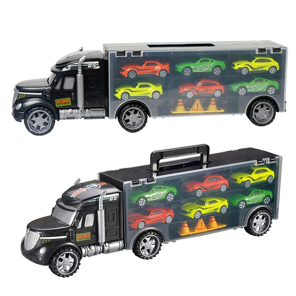Aiboduo Car Toy Plastic P832-A Small Container Truck Model Storage Set Boys Gift |