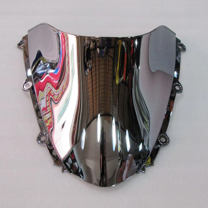 Ветровое стекло для 2004 2007 05 06 honda cbr1000rr cbr 1000 rr fireblade серебристый экран двойные