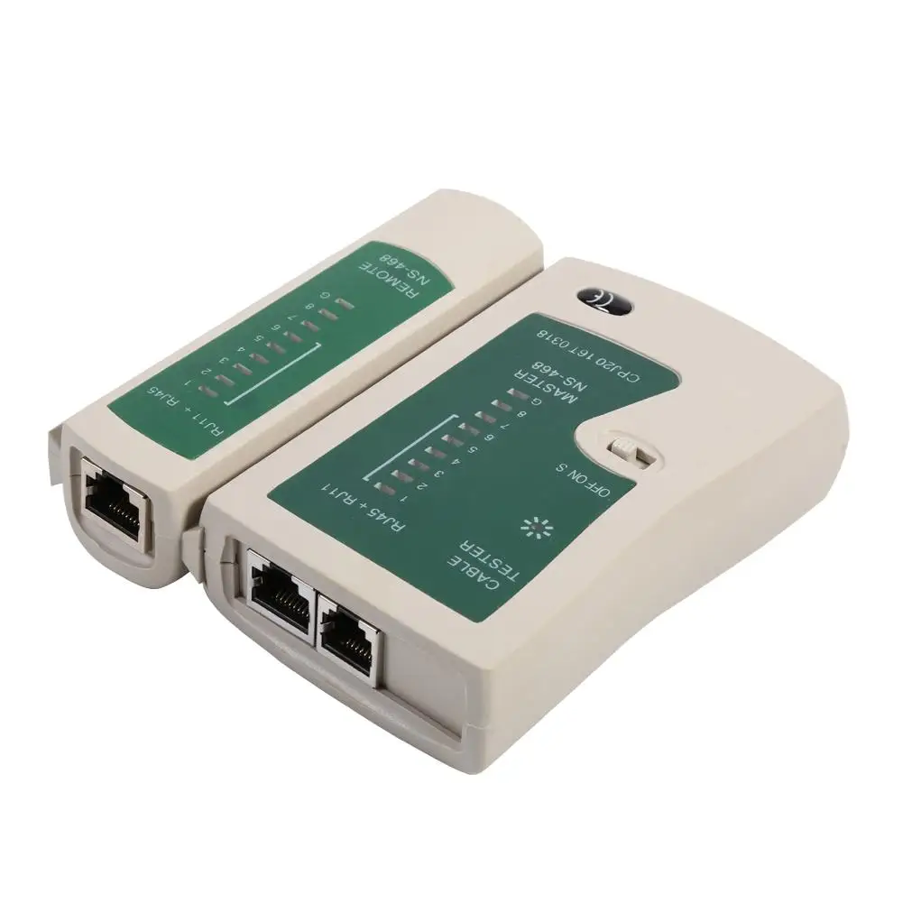 RJ45 RJ11 Ethernet кабель ручной щипцы сетевой тестер набор инструментов удар вниз 2019