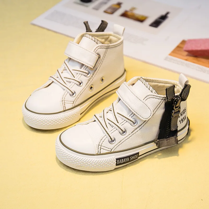 Babaya Children Canvas Shoes Boys Breathable 2019 Spring New Kids For Girl Casual Fashion High Quality | Детская одежда и обувь