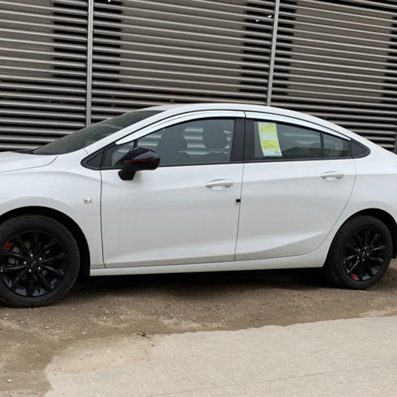 Новинка 1 комплект окна хром вентиляционные козырьки защита от дождя солнца