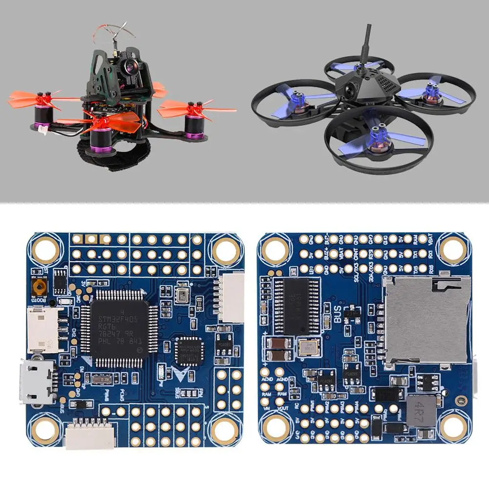 BetaFlight Omnibus F4 V3 Контроллер полета Встроенный OSD поддержка Dshot для FPV строит в