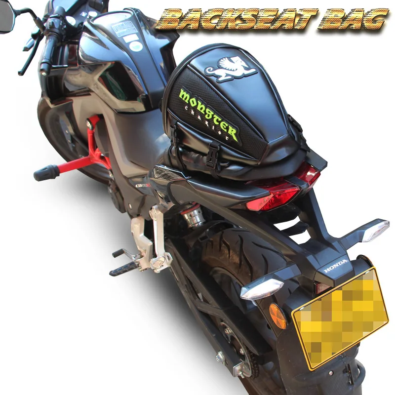 Мотоциклетная сумка на задний бак Pannier влагозащищенный универсальный рюкзак из