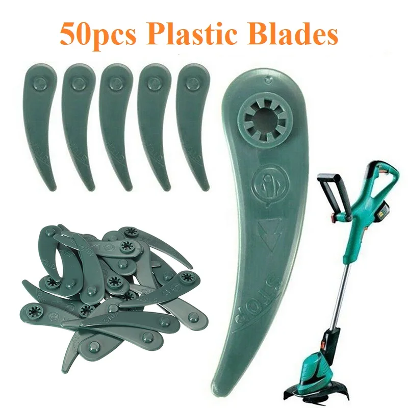 50 шт. пластиковый резак для арт 23 18 Li 26 18Li 1083 B3 0009 газонокосилка|Детали