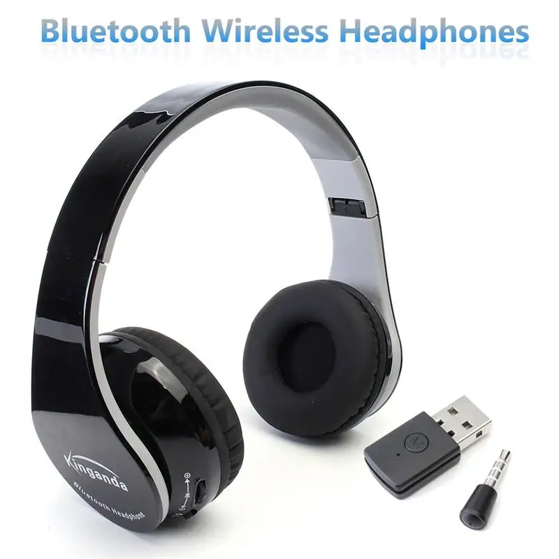 Беспроводные Складные bluetooth стереонаушники с разъемом 3 5 мм игровая гарнитура