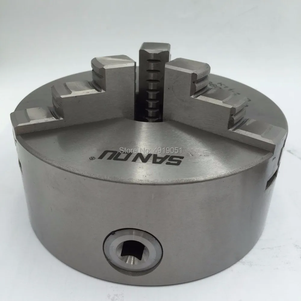 K11 200 3 челюсти патрон для токарного станка с ручным управлением 200mm 4 Inch