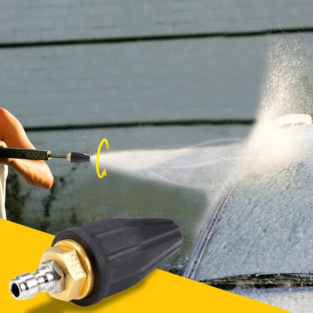 Оригинальный Quick Connect вращающийся Turbo сопла 1/4 дюймов 300 бар для Karcher/LAVOR высокого