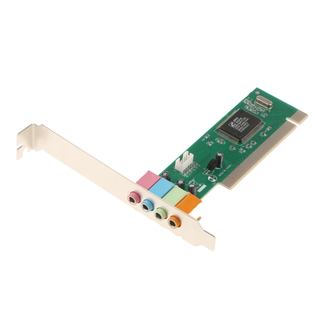 Звуковая карта Dovewill PCI 8738 встроенная звуковая 5 1 каналов с объемным звуком