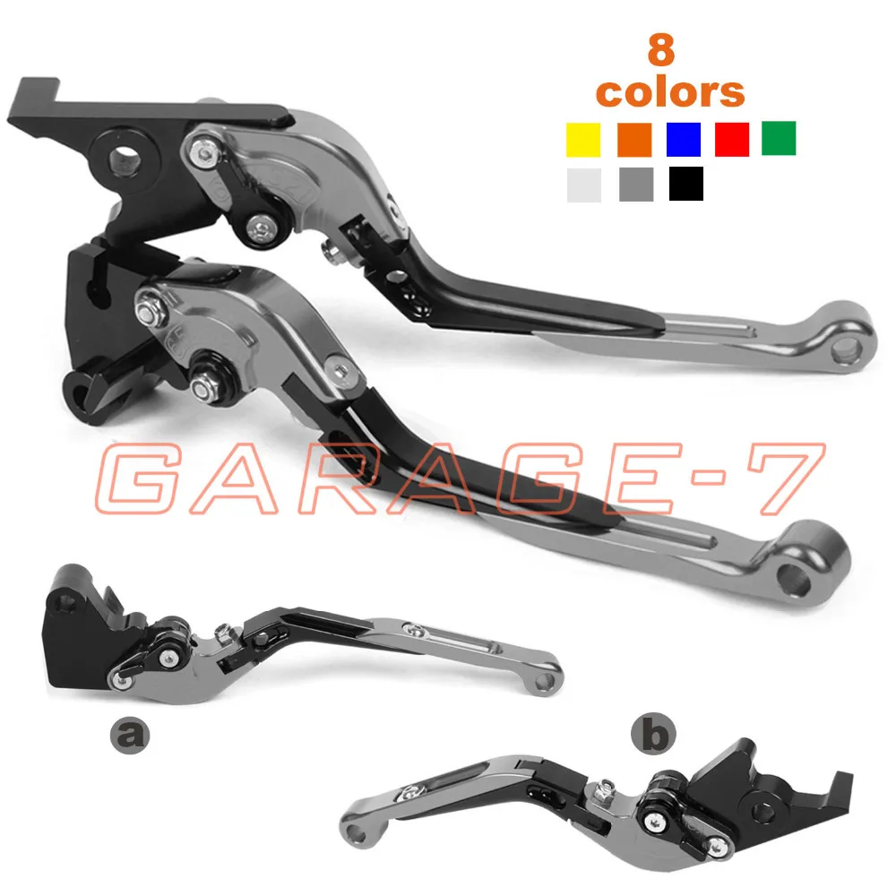 

CNC Levers For YAMAHA FZ8 XJ6 DIVERSION ABS XSR 700 900 ABS XV 950 Racer Folding Extendable Brake Clutch Lever
