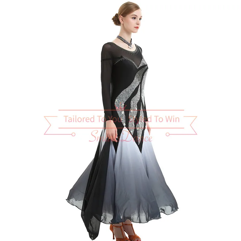 Ballroom Smooth Competition Dance Dress Modern Standard Gown standard ballroom dress inexpensive gowns | Тематическая одежда и