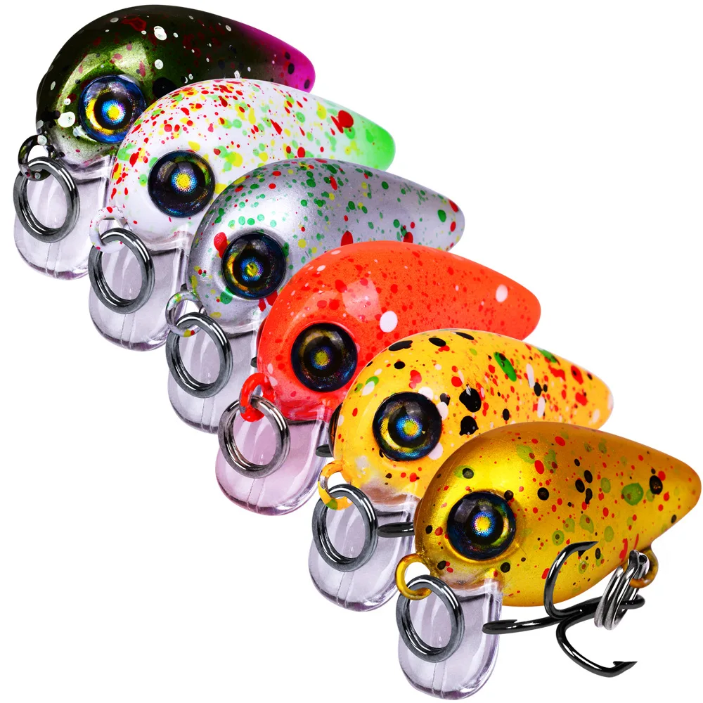 Классическая искусственная пластиковая приманка симуляции наживки для ловли тунца с 6 цветами, 3 см и крупной фальшивой головой на привязке.