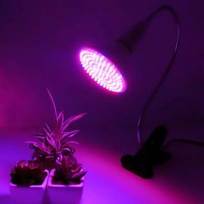 Полный спектр E27 110/220 в 38LED лампа для выращивания растений Фито комнатных цветок
