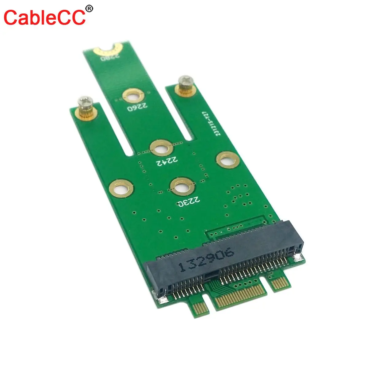 Кабель 50 мм Mini PCI E 52Pin mSATA SSD к M.2 NGFF b ключ адаптер Добавить на Карты PCBA|Компьютерные