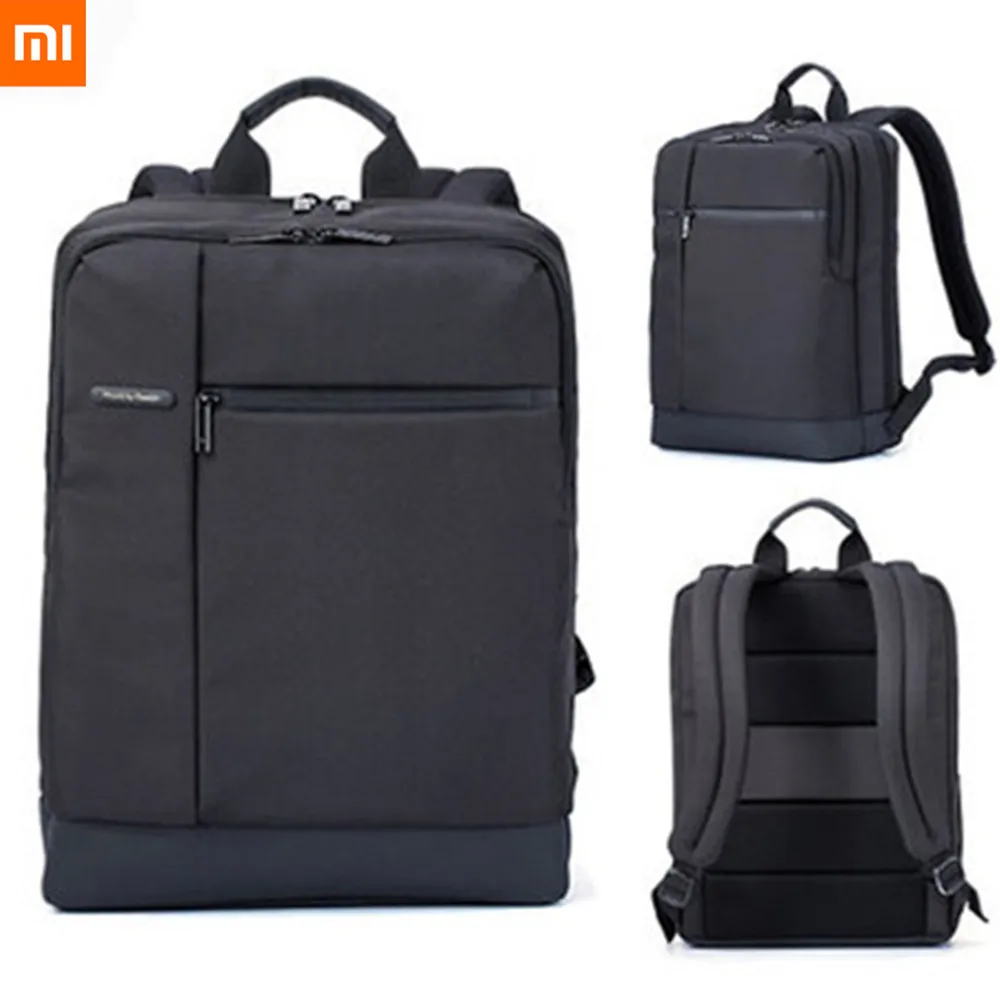 Xiaomi 17L вместительный классический полиэфирный переносной бизнес рюкзак для