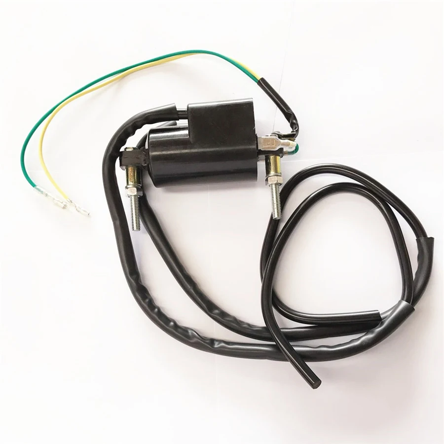 Ignition Coil Dual Wire 12V for Honda Kawasaki Suzuki Yamaha 30501-323-003 33410-45012 1AA-82310-09-00