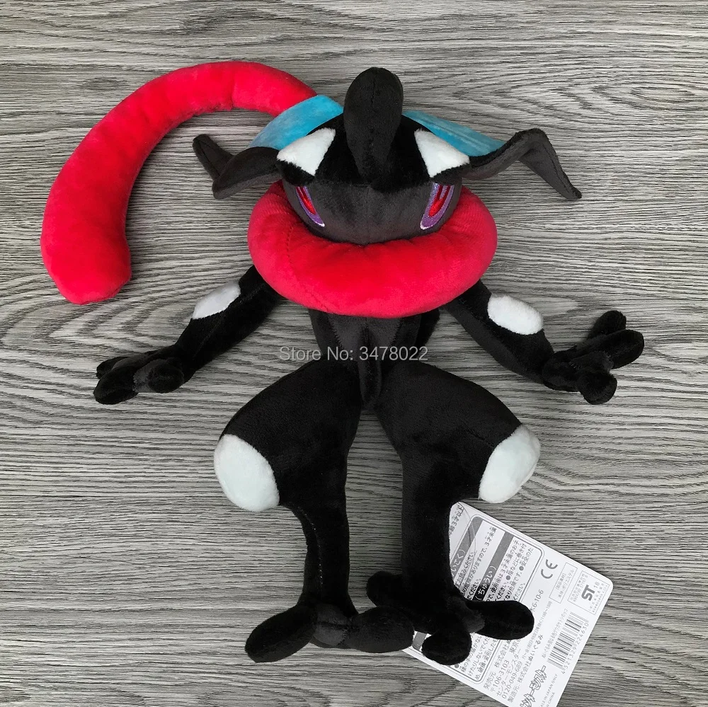 Аниме плюшевая игрушка блестящий черный Greninja 10 &quotчучело крутая игра футболка с