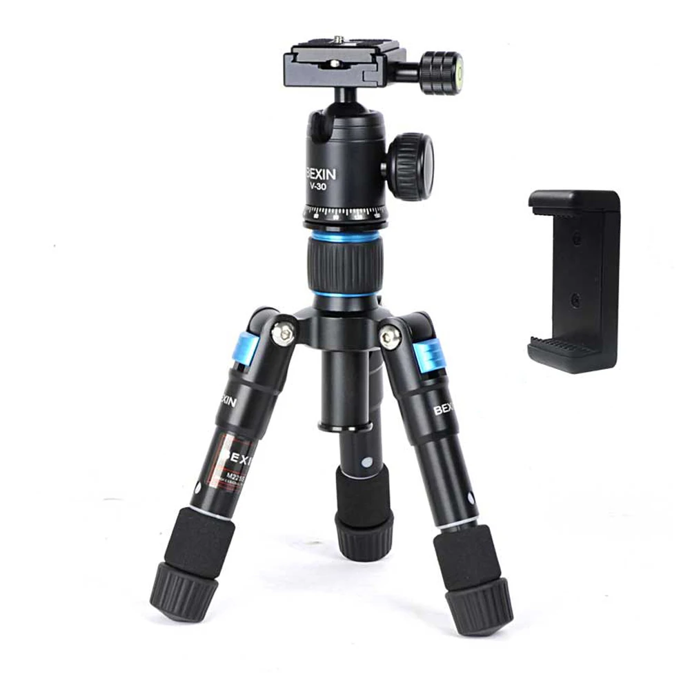 Bexin Ms08 Camera Travel Professional Photography Smartphone Fishing Tripod Ball Head Mini Holder For Phone | Электроника