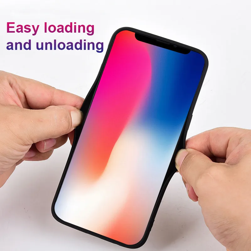 2019 Роскошный чехол для Iphone 7 чехлы X XR из джинсовой ткани противоударный мягкого