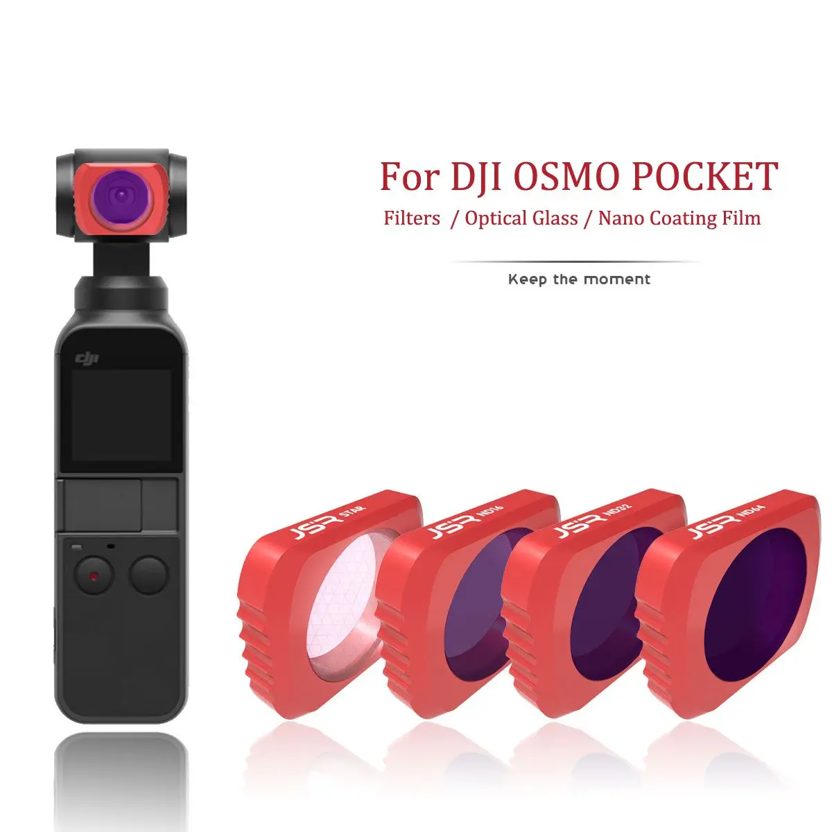 Для DJI OSMO карманные портативные игровые Gimabal УФ ND CPL Star Fliters 4 K карданный подвес