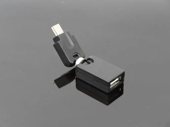 LEORY 360 градусов вращающийся мини адаптер 5 P USB мужчин и женщин OTG Динамик MP3