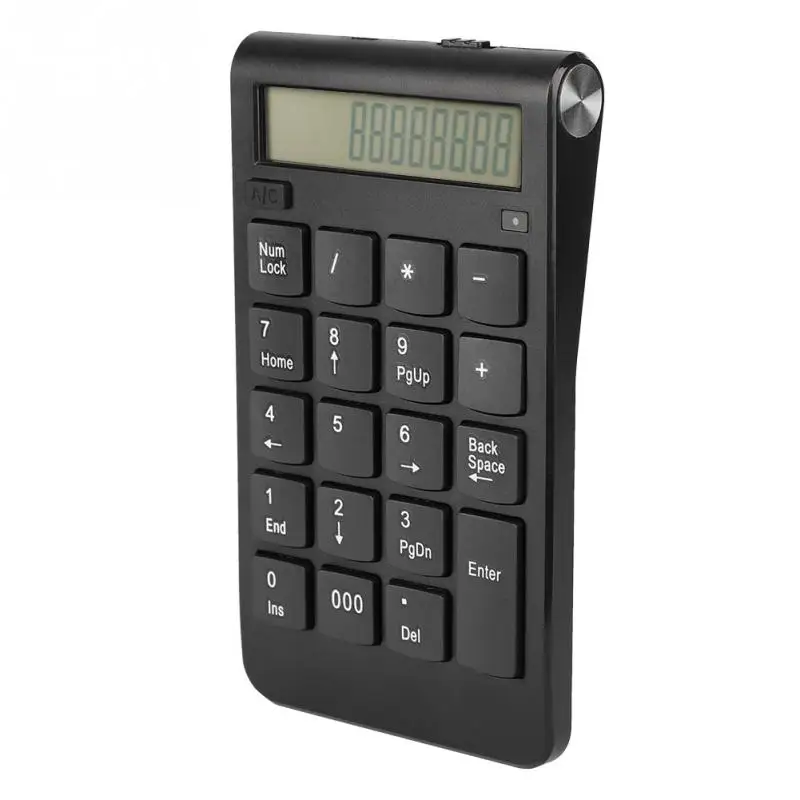 Механическая клавиатура мышь комбо Беспроводная 2 4G 29 клавиш номер с ЖК дисплеем