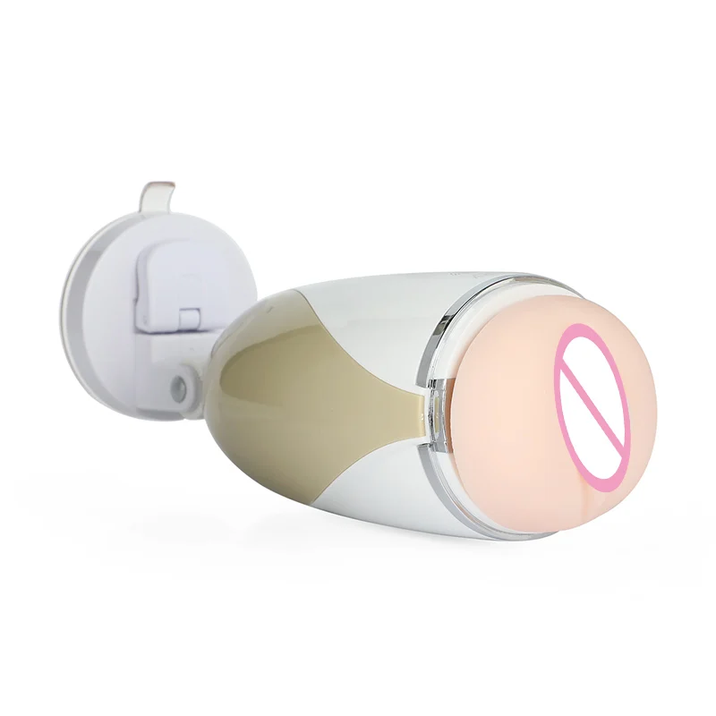 Electric Pulse Male Masturbation Cup Automatic Sucking Voice Aircraft Real Vagina Sex Masturbator Machine Toys For Men | Красота и