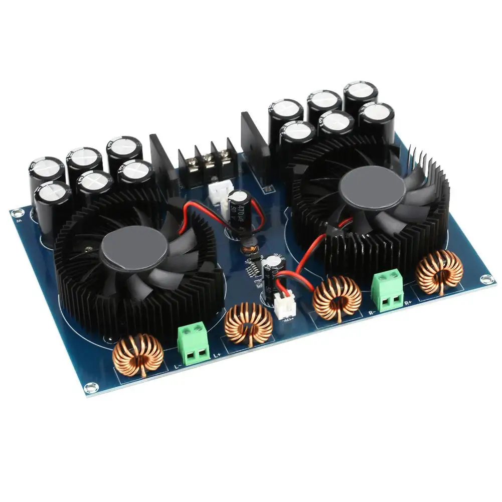 XH M258 высокомощная цифровая стерео аудио Плата усилителя мощности TDA8954TH Dual Chip