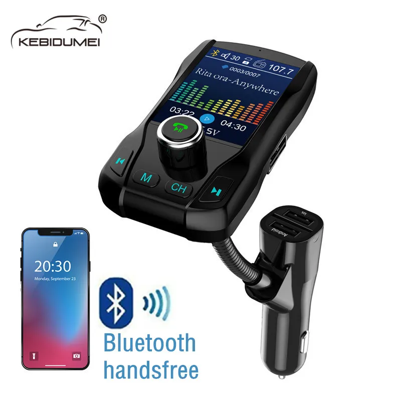 Автомобильный fm-передатчик беспроводной Bluetooth комплект громкой связи 350