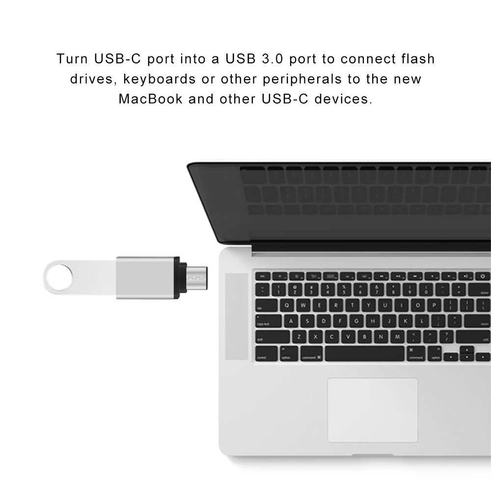 OTG USB Type C к 3 0 конвертер адаптер для MacBook Oneplus игровых ноутбуков Рождественский