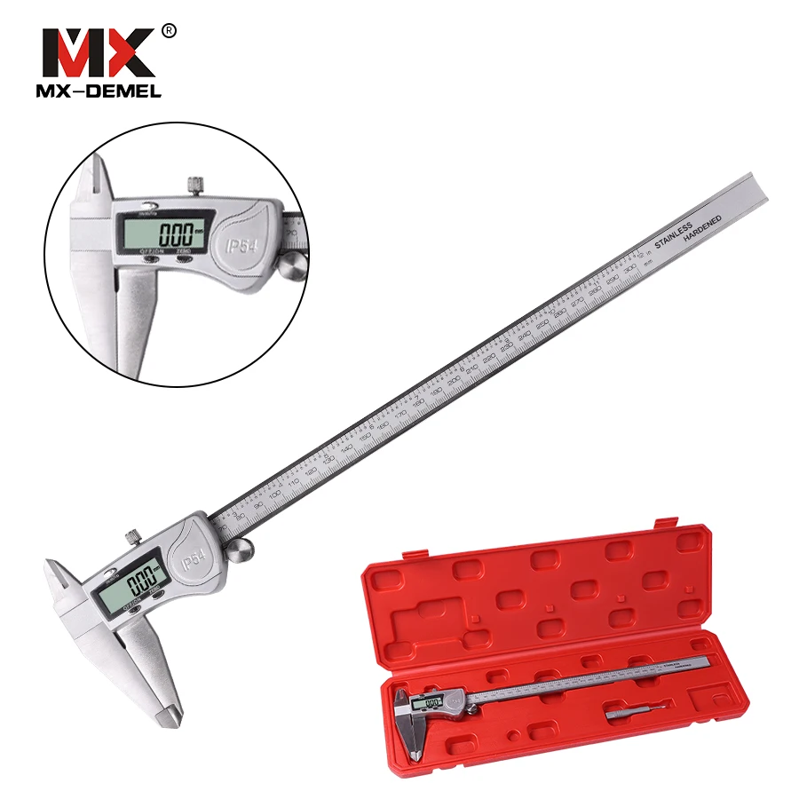 IP54 0 150/200/300 мм защитный электронный цифровой штангенциркуль из нержавеющей