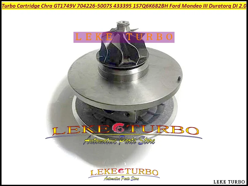 Картридж турбины CHRA GT1749V 704226 704226-5007S 704226-0007 433395-0024 1S7Q6K682BH для Ford Mondeo III Duratorq DI 2.0L TDCI |