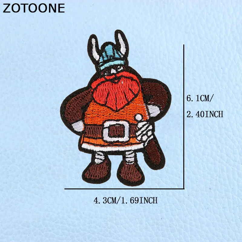 ZOTOONE мультяшный пиратский череп нашивка Значки для лодки вышитая аппликация