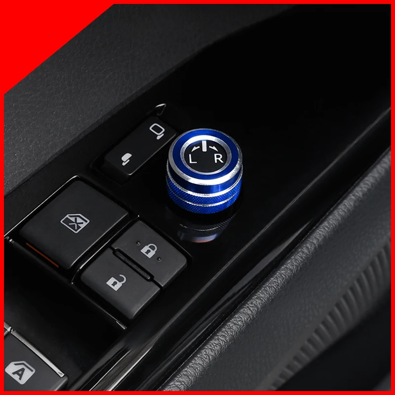 

A Little Change Car Refit Volume Rear-view Mirror Adjust Knob Button Switch Frame Bezel For Toyota Camry 2018 2019
