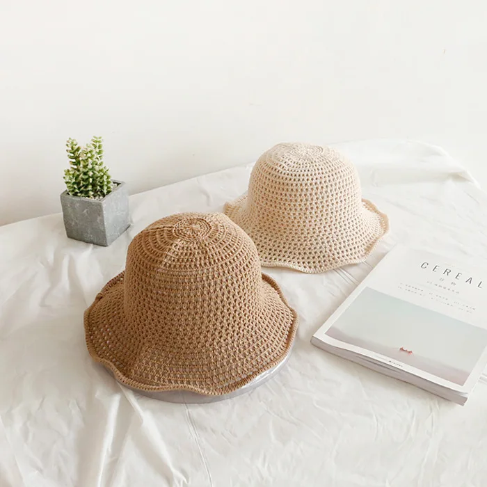 Шляпа рыбака с отверстиями простая вязаная шапка для раковины складная шляпа от