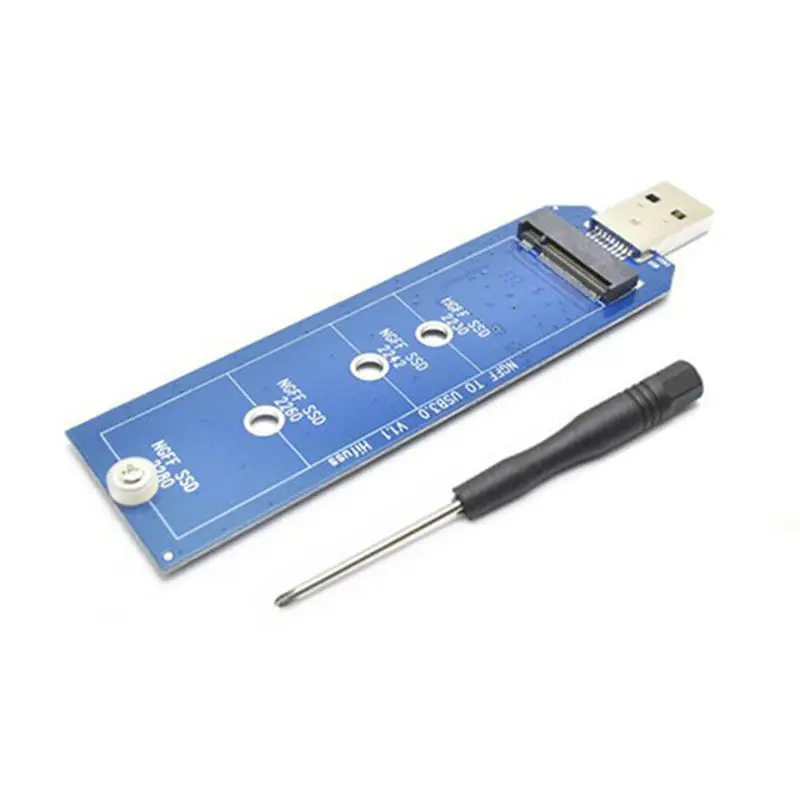 AABB-2230 2242 2260 2280 M.2 B Ключ Ngff Sata Ssd к Usb 3 0 адаптер конвертер карты ПК |