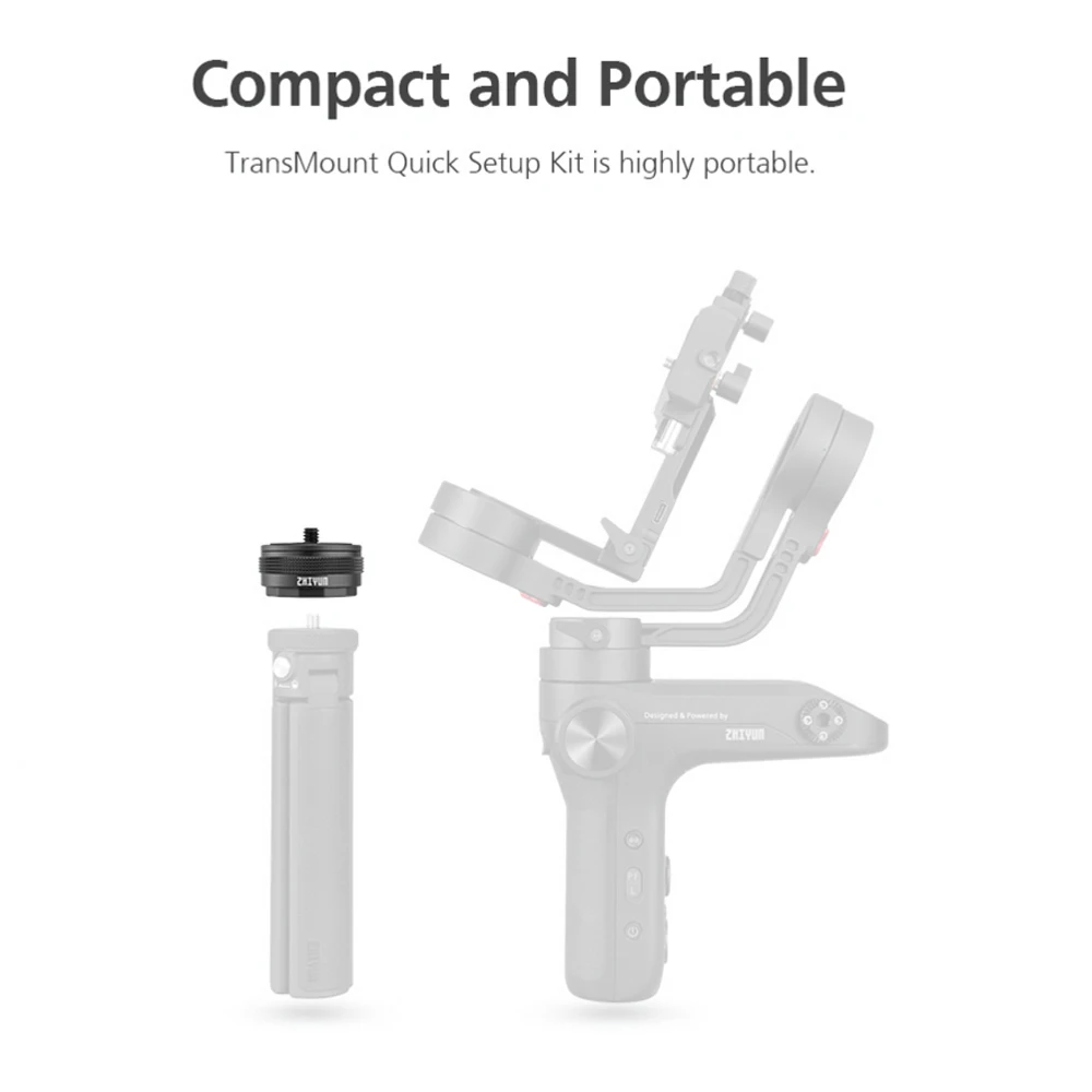 Стабилизатор Zhiyun с винтовым креплением 1/4 дюйма для лаборатории Crane 3/Weebill Lab/Crane