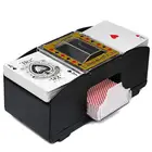 Настольная игра в покер, игральные карты, деревянная электрическая автоматическая машинка для перемешивания, идеально подходит для моста или игральных карт для покера
