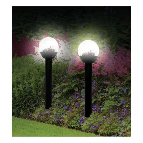 6 шт. миниатюрный хрустящий шар на солнечных батареях ландшафтный свет | Лампы и