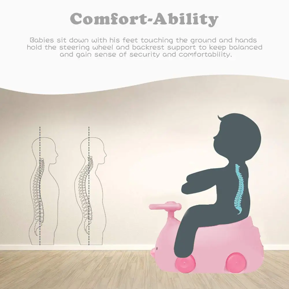 Цыпленок рулевого управления в форме колеса обучающее сиденье прочная удобная