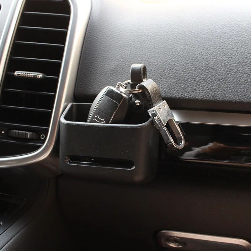 Car Phone Holder Mobile Soft Storage Box For Coin Card PVC Auto Interior Supplies With Self-Adhesive | Автомобили и мотоциклы