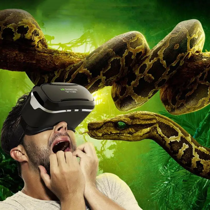 SHINECON SC-G02 Кожа 3D картонный шлем виртуальной реальности VR очки | Электроника