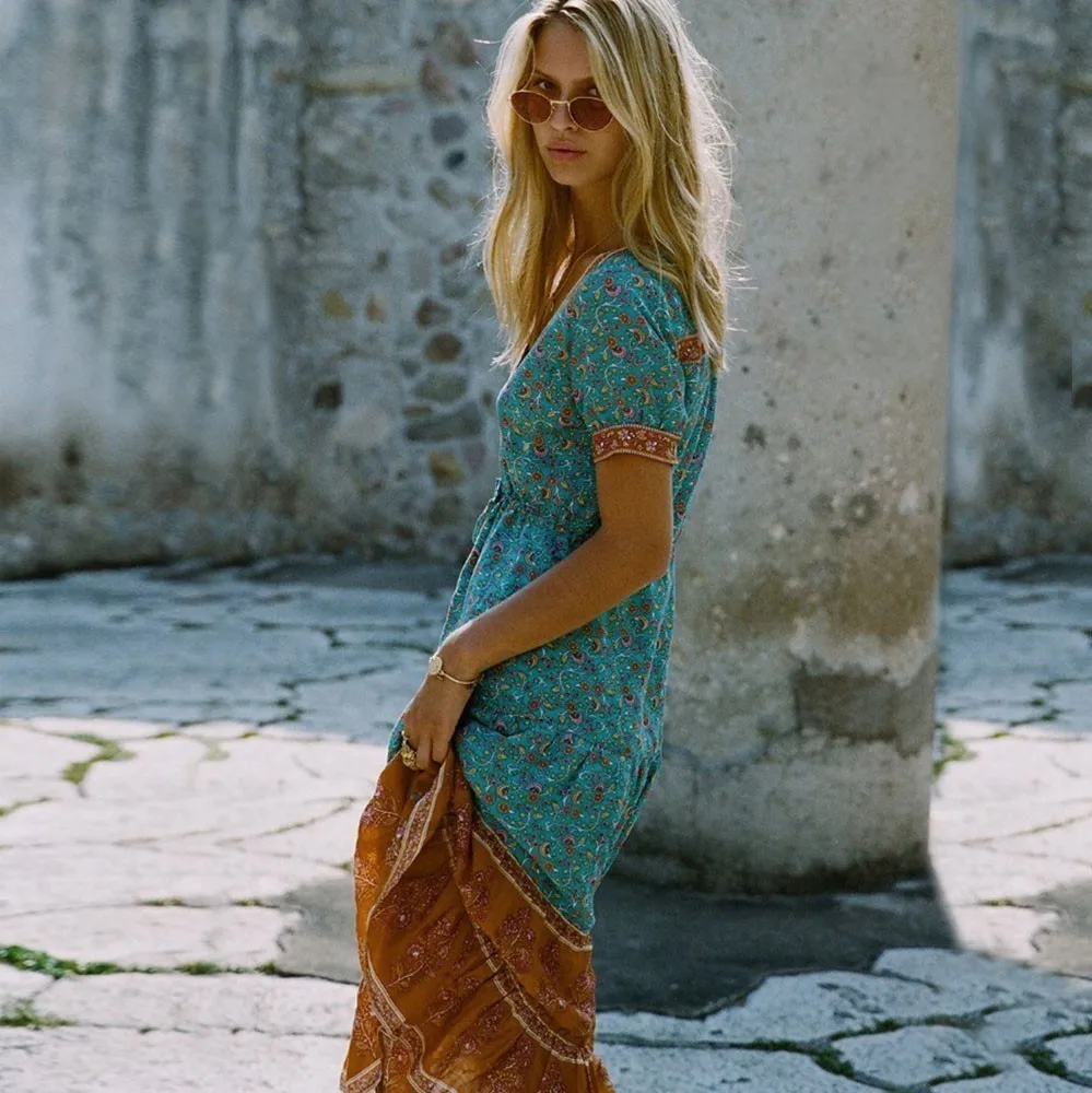 OSULIVAN размера плюс летнее женское платье Zomer Jurk Boho Jurken Grote Maten Robe Femme пляжное