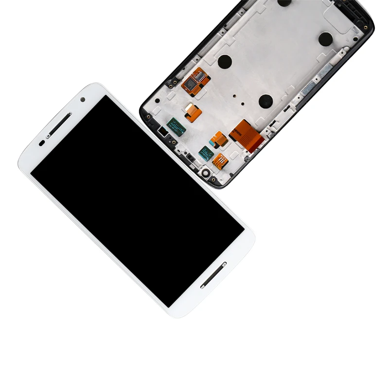 Для Motorola для moto x play x3 XT1562 XT1563 ЖК-дисплей с рамкой кодирующий преобразователь