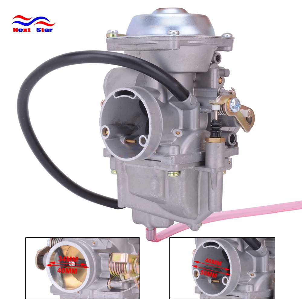 Карбюратор для мотоцикла алюминиевый карбюратор 34 мм 40 Roketa Hensim 300CC ~ 400CC GN250 GN300