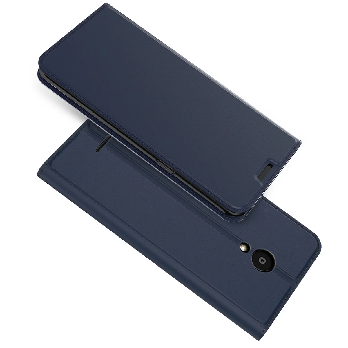 Чехол для Meizu C9 Pro Магнитный чехол бумажник из искусственной кожи с держателем
